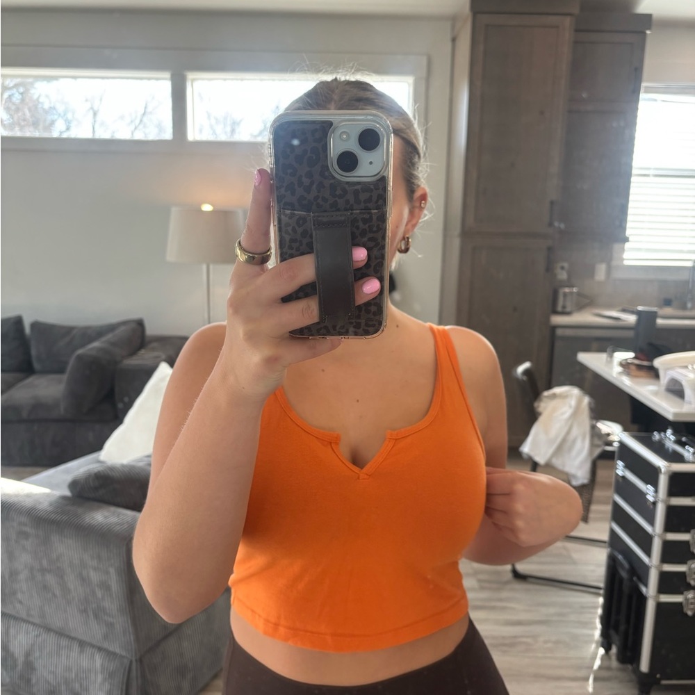 Wild Fable Bold Orange Top